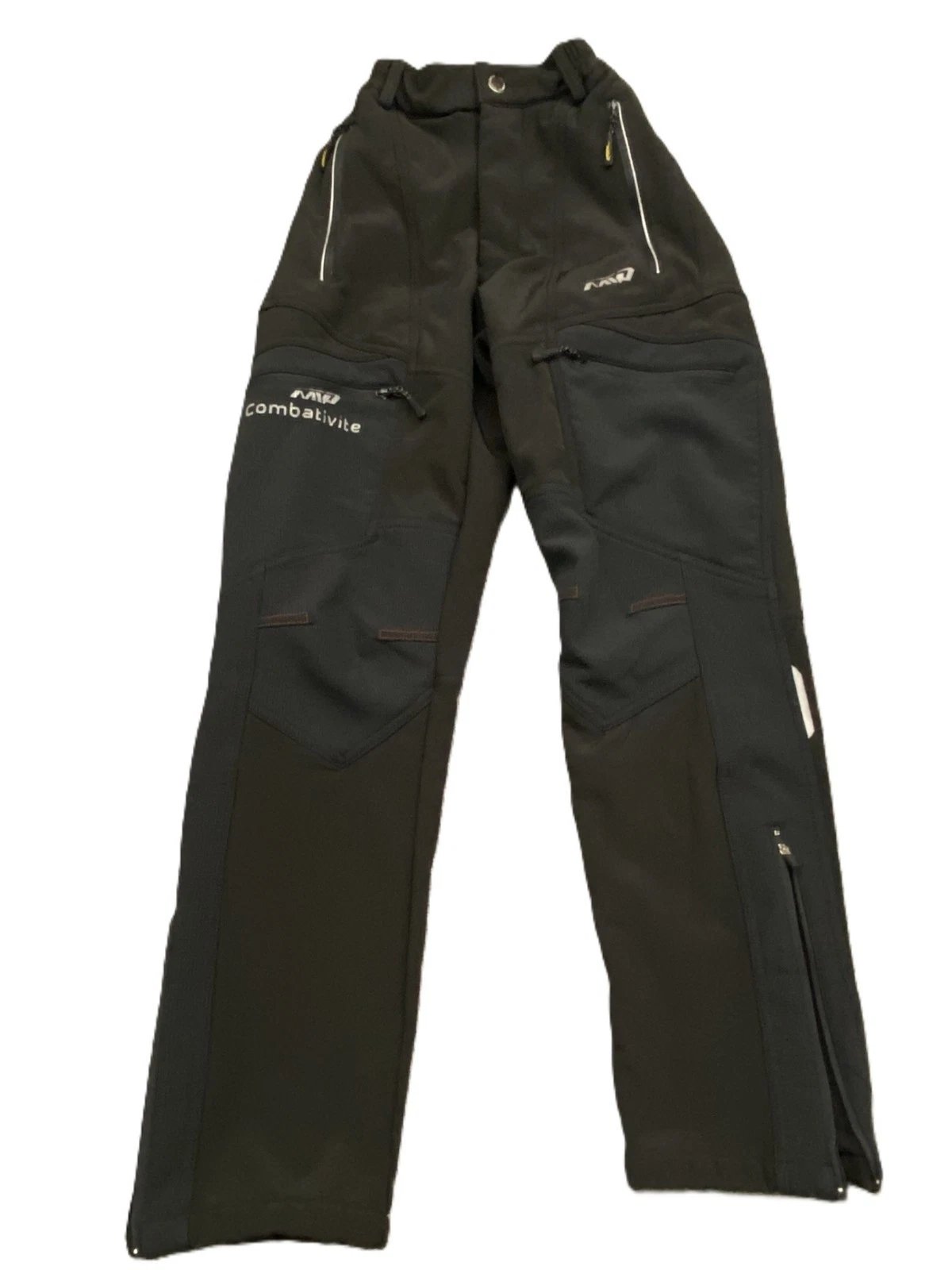 Mountainpeak Combativite Black Softshell Hiking Ski Pants W30 L28 Size Large
