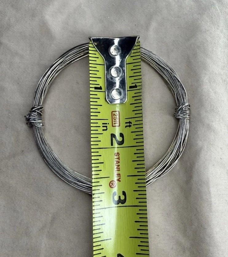 Multi Wire Bangle Bracelet Silver Tone Artisan Mo… - image 5