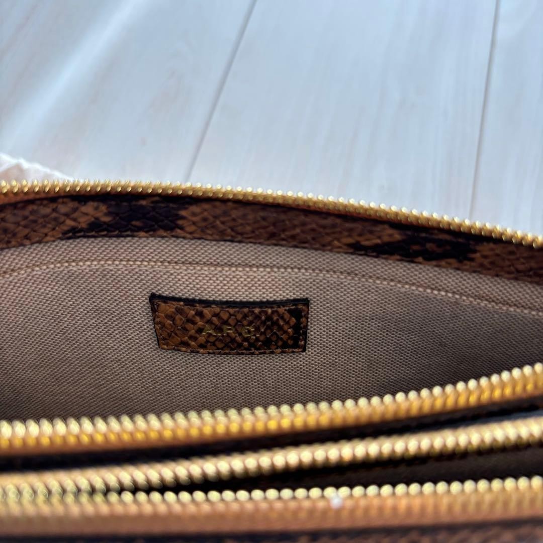 A.P.C. Python pattern shoulder bag - image 6