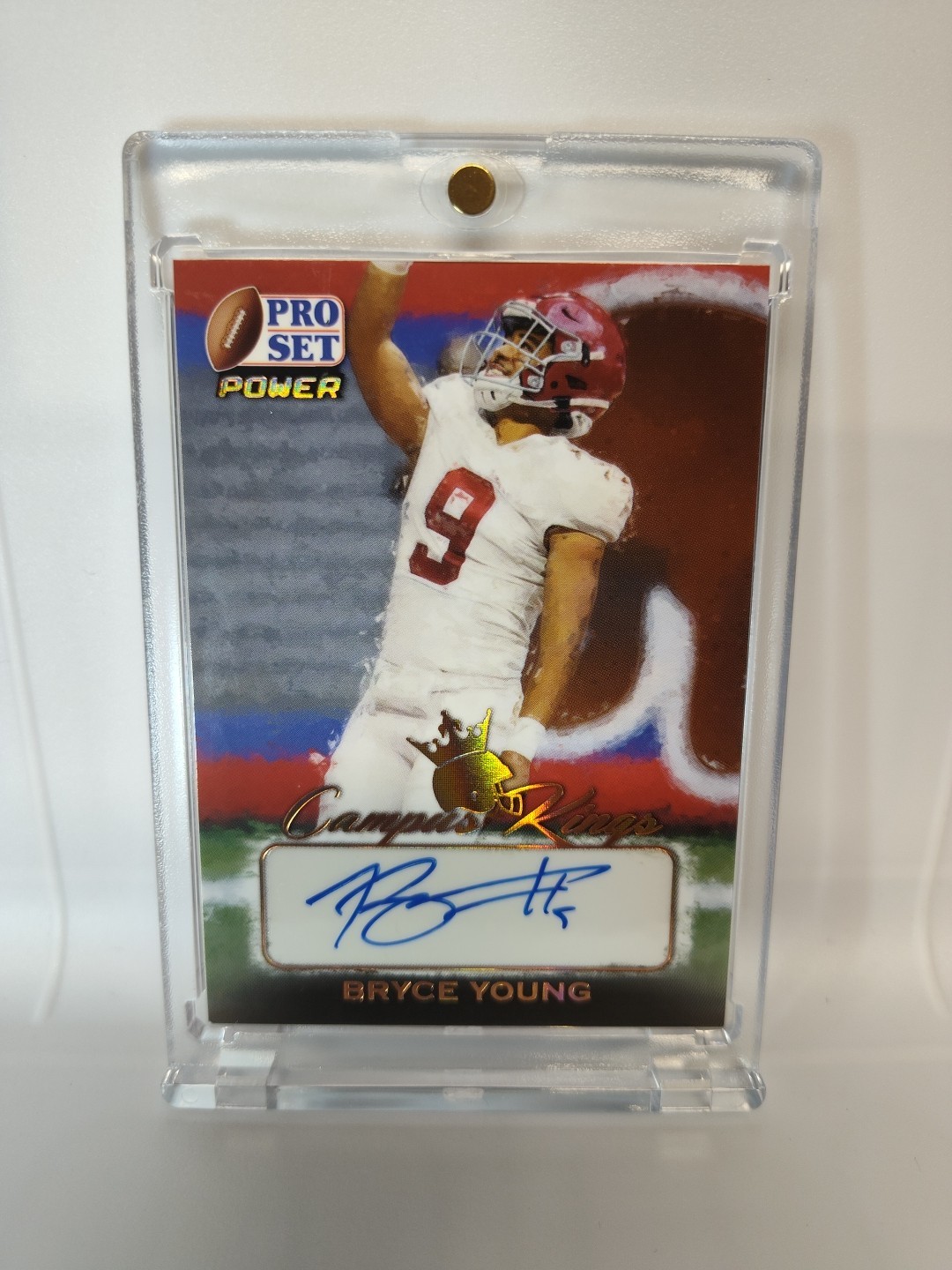 🏈Bronze 2021 Leaf Pro Set Campus Kings Auto - Bryce Young Panthers CK-BY1 RC