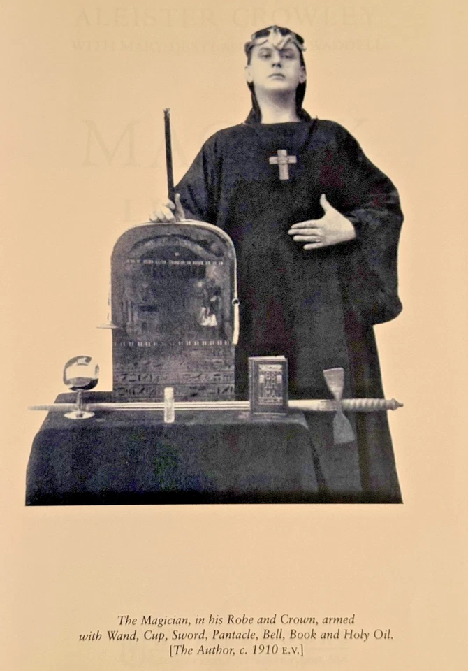 Aleister Crowley Magick Liber ABA Book Four Parts I–IV Weiser HC Occult 2008 - Image 4 of 4