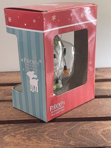 Hallmark Rudolph Abominable Muñeco de Nieve con Árbol de Navidad Luces Adorno - Imagen 6 de 7