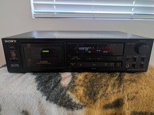 Sony TC-K620 3-Head Stereo Cassette Deck Fully Working Condition Used