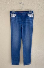 Tommy Hilfiger Girls Stretchy Medium Wash Jeans Size Large 12-14 