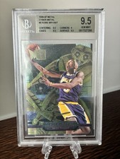 1996-97 Metal Cyber-Metal #5 Kobe Bryant Rookie Card Graded BGS All 9.5 RARE RC. rookie card picture