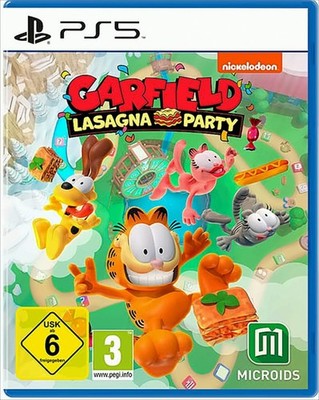 GW87b5 Garfield Lasagna Party PS5 Neu & OVP