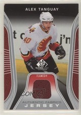 2006-07 SP Game Used Edition Authentic Fabrics Jersey Alex Tanguay #AF-AT 0a3