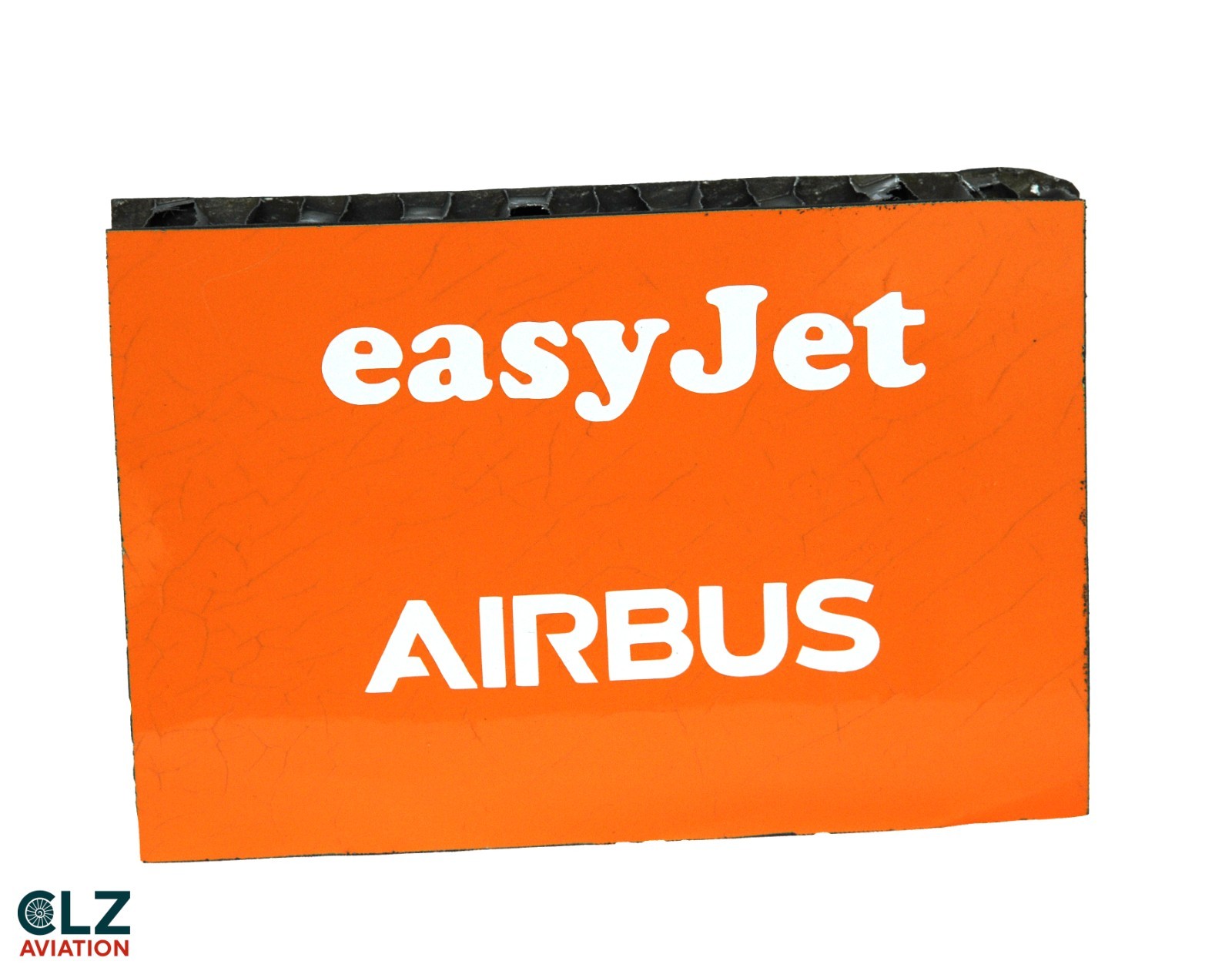 EasyJet Airbus A319 CFM56 Engine Casing Cut Aircraft Skin Section
