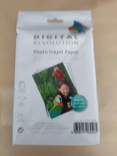 Digital Revolution Photo Inkjet Paper 260 g/m² 25 Stück 10 x 15 cm  NEU