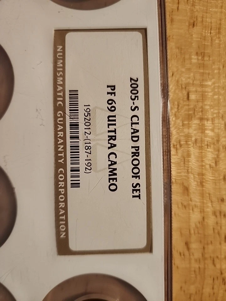 2005 S Clad Proof Set PF69 Ultra Cameo NGC Certified - Image 3 of 4