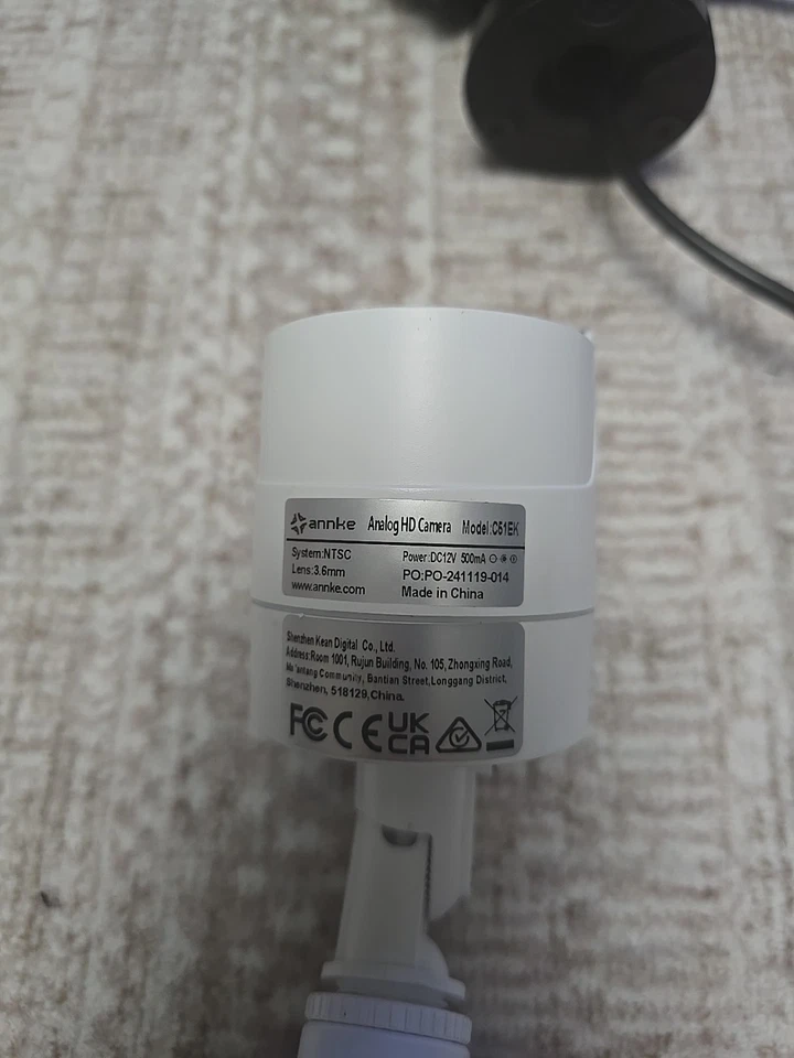 ANNKE (C51BH) BULLET SECURITY CAMERA - BLACK AND BLACK - Image 4 of 4