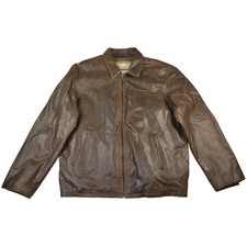 Wilsons Leather M Julian Mens XL Brown Leathe...
