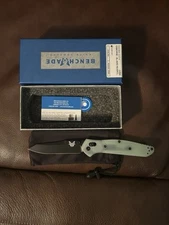 Benchmade New 940BK-2004 Osborne & AXIS Jade G-10+AXIS Folding Knife (Black M4）