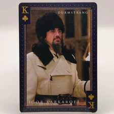 Harry Potter Igor Karkaroff Playing Card Tully's Coffee Club K Japan