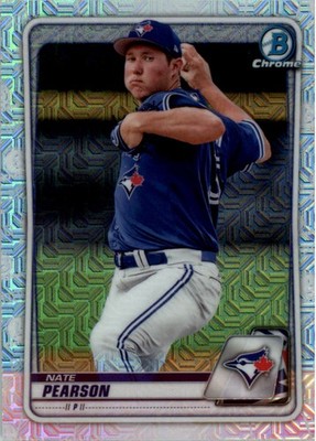 2020 Bowman Chrome Mega Box Prospects Refractors #BCP124 Nate Pearson - BB