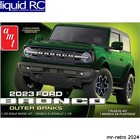 AMT 1345M 1/25 2023 Ford Bronco Outer Banks Plastic Model Kit
