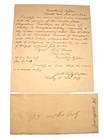 Civil War CONFIRMATION LETTER of 2nd Lt. McINTYRE into BATTERY A MARYLAND   ARTY
