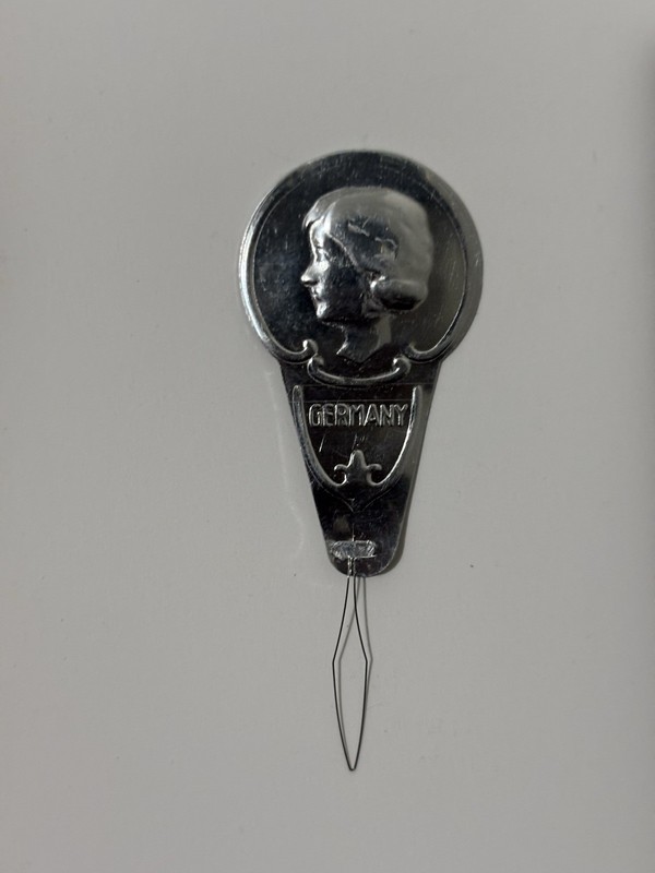 Silver Vintage German Needle Threader