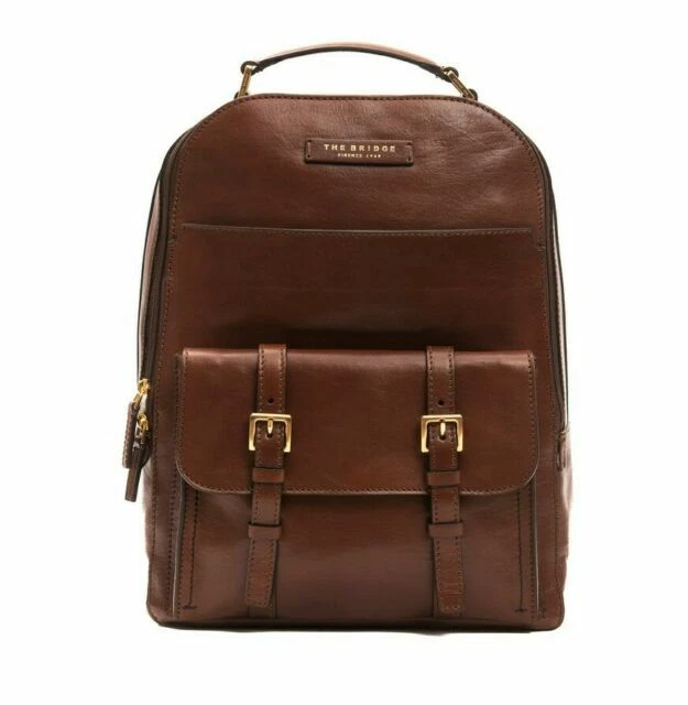 Borse da uomo The Bridge marrone in pelle