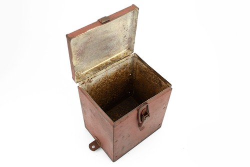 WWII Panzer Marder / Grille Storage Box Kasten originale tedesco Wehrmacht WW2 - Foto 7 di 8