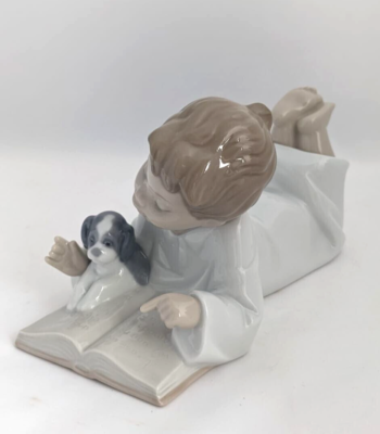 NAO by Lladro 1285 Repeat after Me Vintage Porcelain Figurine