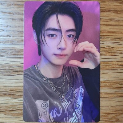 Sunghoon Official Photocard Enhypen Orange Blood Genuine Kpop | eBay