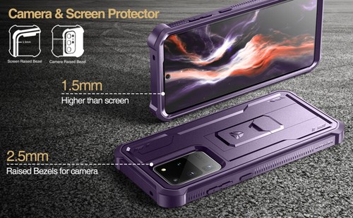 Funda Dexnor Cuerpo Completo Antigolpes para Samsung Galaxy S20 Ultra Pata de Cabra Incorporada - Imagen 47 de 84