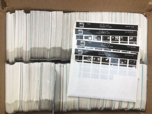 1923-1975 Time Magazine Microfiche Archive Complete US world history microfilm