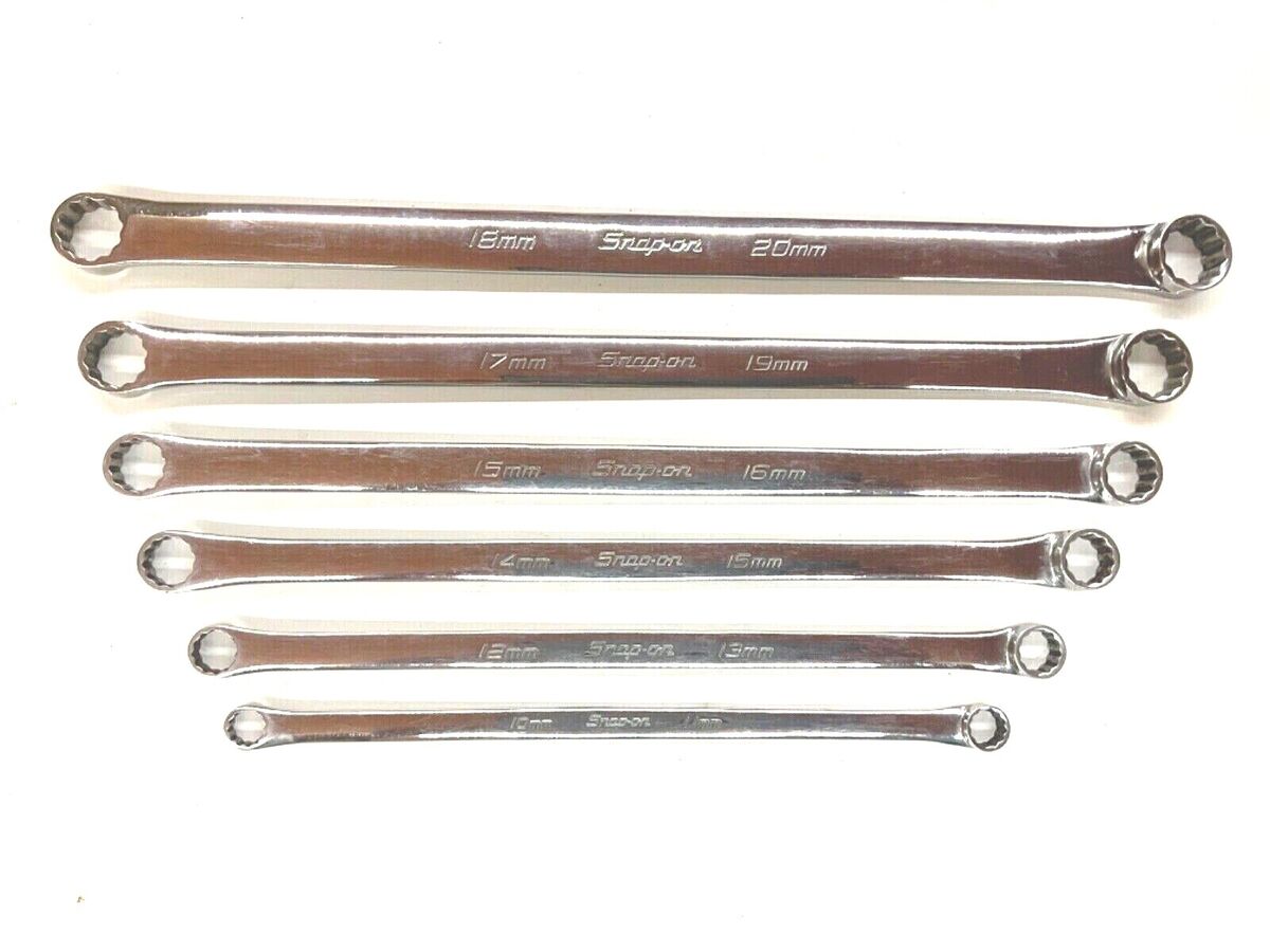 SNAP ON TOOLS 6-pc. HIGH PERFORMANCE 0° OFFSET BOX END SNAP ON TOOLS 6-pc. HIGH PERFORMANCE 0° OFFSET BOX END
