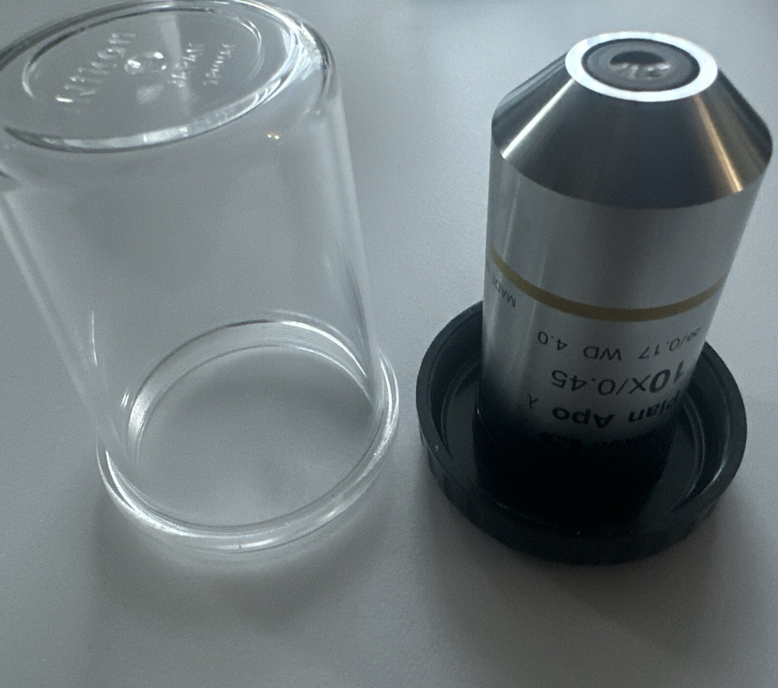Nikon Microscope Objective Plan Apo 10x Lambda CFI Eclipse DIC N1 ∞/0. ...