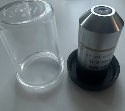 Nikon Microscope Objective Plan Apo 10x Lambda CFI Eclipse DIC N1  /0.17