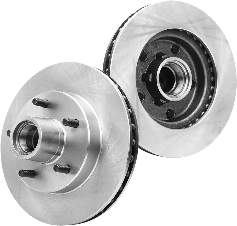 10.5" Front Disc Brake Rotors for Chevy Malibu S10 Blazer GMC S15 Jimmy Firebird - Image 3 of 4