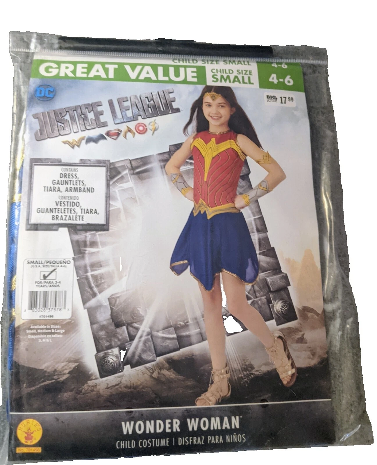 Disfraces Unisex superhéroe Disguise Poliéster