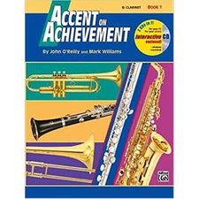 Alfred Publishing Co. 0017086 Accent On Achievement Book 1 Bass Clarinet