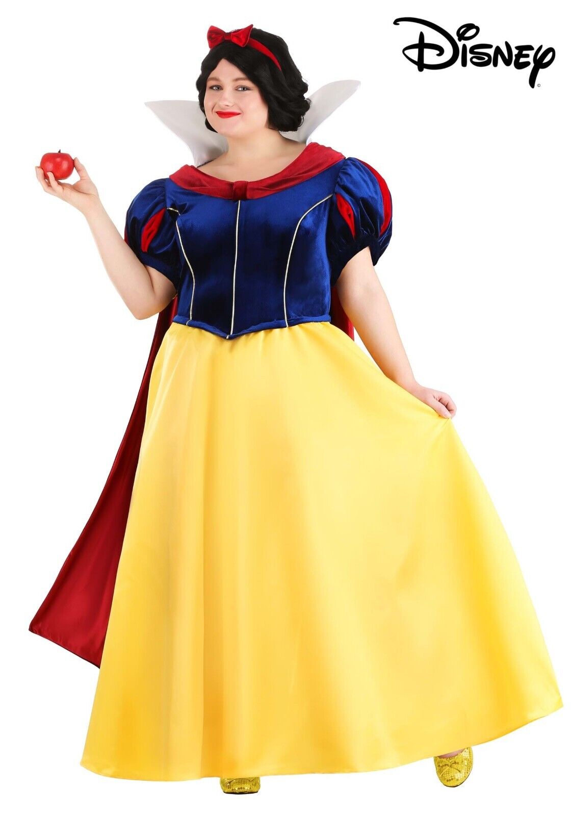 Women&#039;s Plus Size Disney Snow White Princess Dress Costume SIZE 3X (Used)