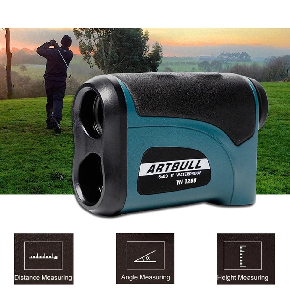 Waterproof 6x Laser Rangefinder New Range Finder Tour Hunting Trajectory Good - Image 4 of 4