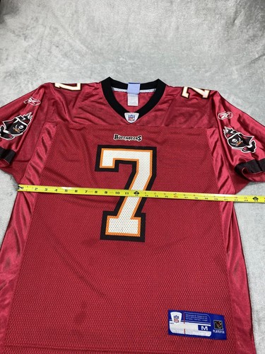 Camiseta deportiva Reebok Tampa Bay Buccaneers Jeff Garcia NFL para hombre roja mediana manga corta - Imagen 8 de 13