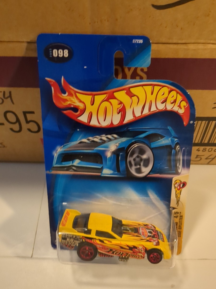 🔥🔥🔥Hot Wheels SIDE SPLITTER Funny Car 2003 #098 Crazed