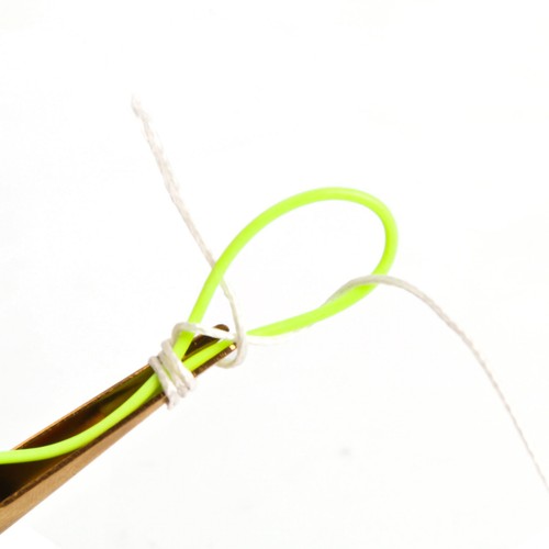 Maxcatch Knot Tyer Tool Fly Fishing Tying Silver/Gold W/ Telescopic Cord Lanyard - Picture 2 of 7