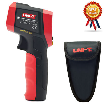 UNI-T UT301A + 12: 1 Infrarot-IR-Laserthermometer-Temperaturpistole -32 ° C ~ 42