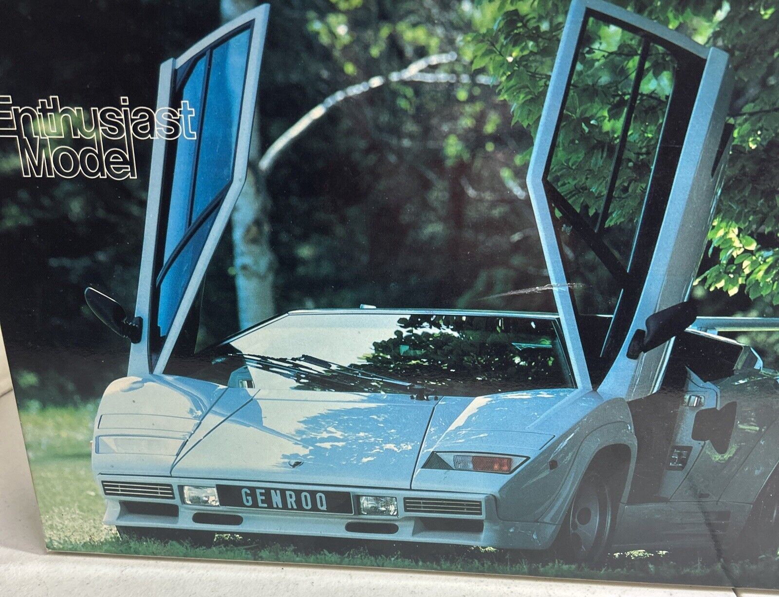 Fujimi Enthusiast model Countach 88 5000 Quattrovalvole Model Kit 1/24  in Box