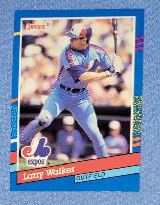 1991 DONRUSS LARRY WALKER #359 MONTREAL EXPOS NM-MT OR BETTER 1997 MVP 2020 HOF 