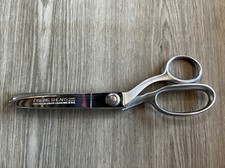 Tempered Steel 9" Pinking Shears Corp Pats. 2.564.251-2.353.096 Made In USA