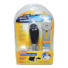 Sakar Mini Zoom Camcorder Microphone Super Sound Long Distance Range