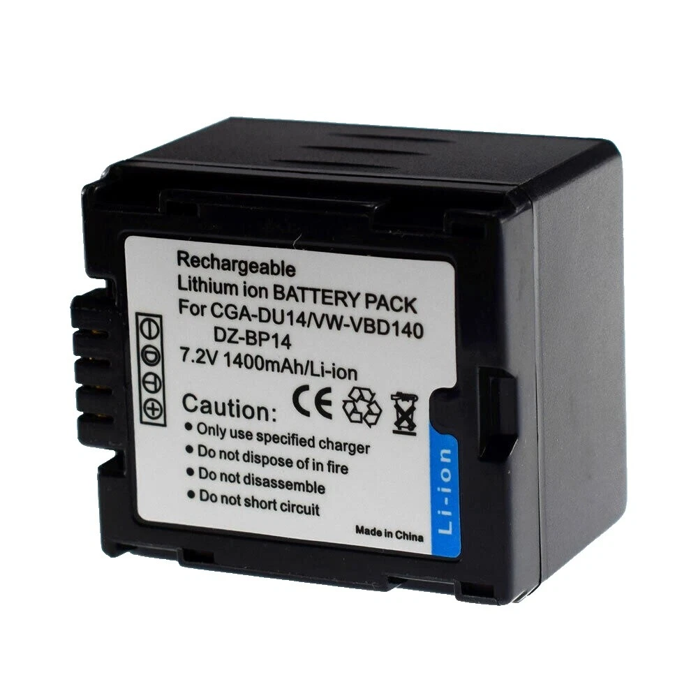 Литий-ионные аккумуляторы для фотоаппарата Panasonic 1000-1999 мА/ч