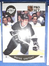 1990 Pro Set WAYNE GRETZKY #118 Los Angeles Kings HOF *FREE SHIPPING*MVP NHL