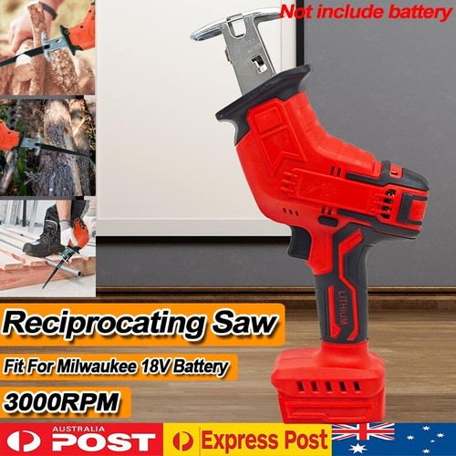 Cordless Reciprocating Saw Sabre Saw 3000RPM 10 Blade For Milwaukee 18V Battery - Picture 14 of 15