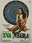 Laura Gemser EVA NERA 1978 PRESS SHEET/Mini poster JOE D'Amato BLACK COBRA WOMAN