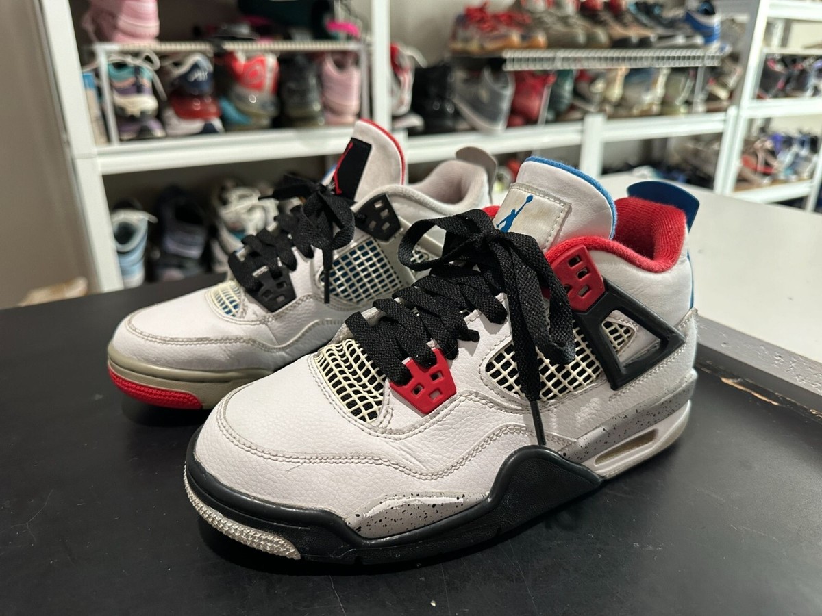 AIR JORDAN 4 RETRO SE（2019） Nike Air Jordan 4 Retro SE GS 'What The' 2019 Size 4.5Y/W6