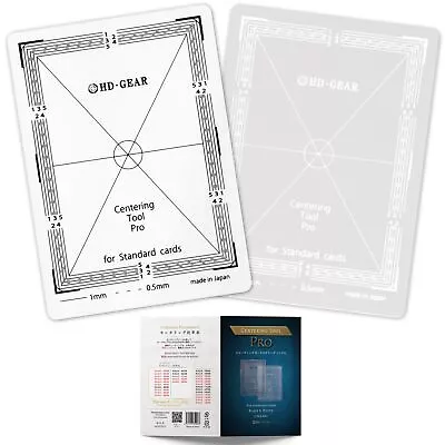 HD-GEAR Centering Tool Pro Card Grading Kit PSA Pokemon Trading Cards TCG Bla...